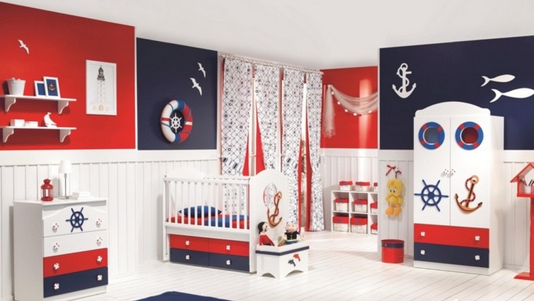 quarto bebê marinheiro para menino — foto 11
