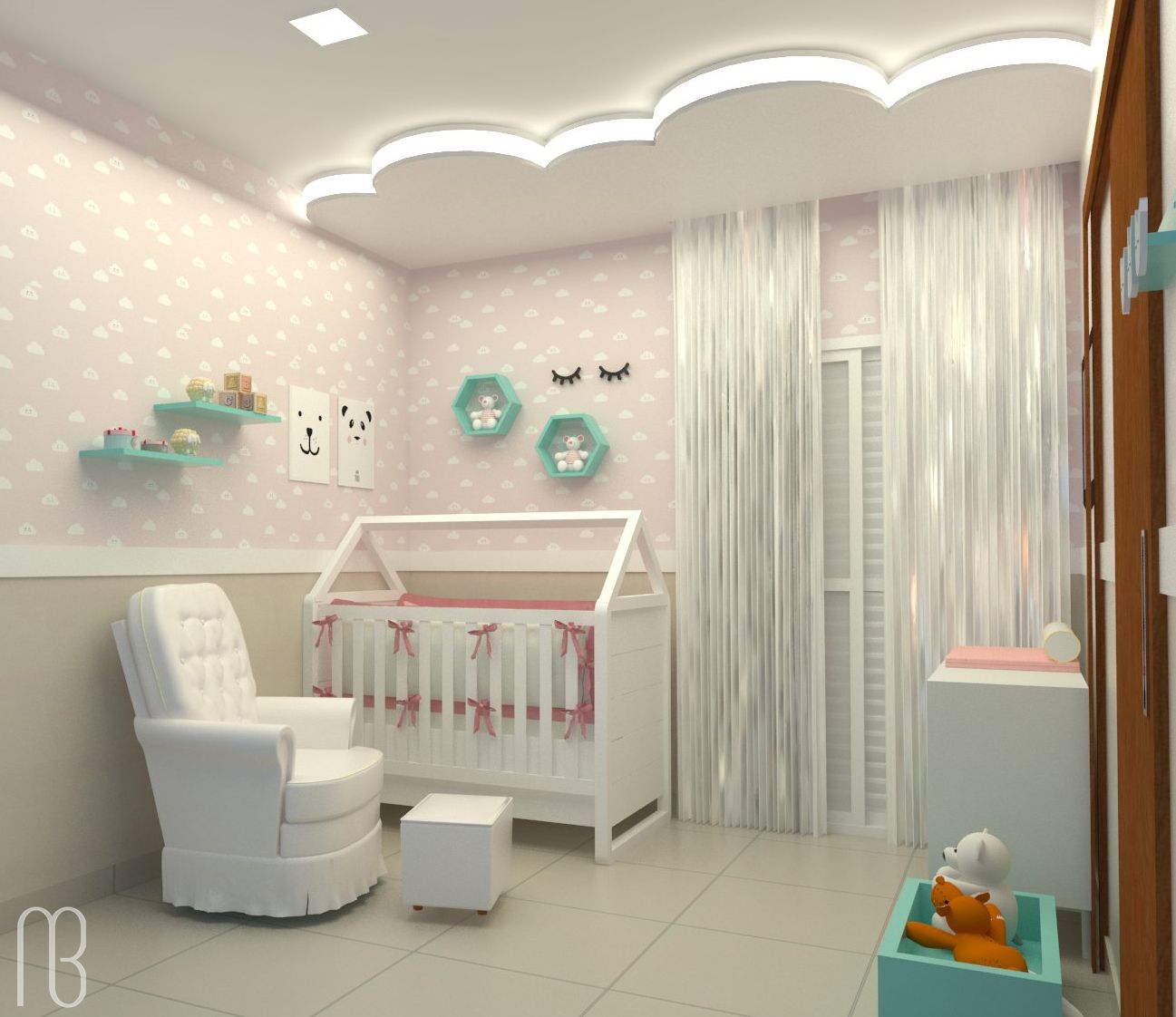 quarto bebê nuvem — foto 15