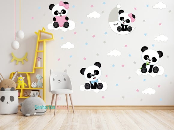 quarto bebê panda para gêmeos — foto 4