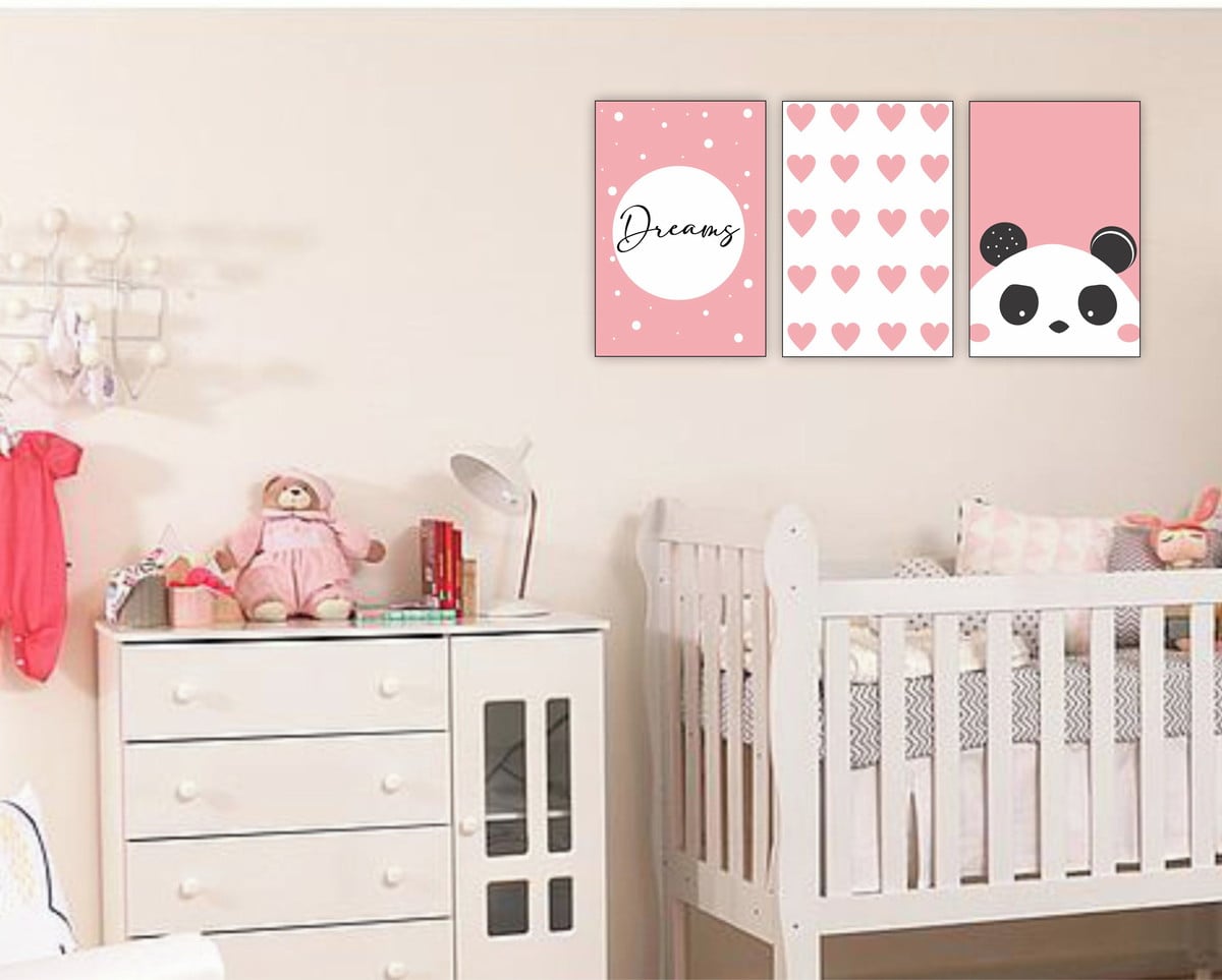 quarto bebê panda para menina — foto 15