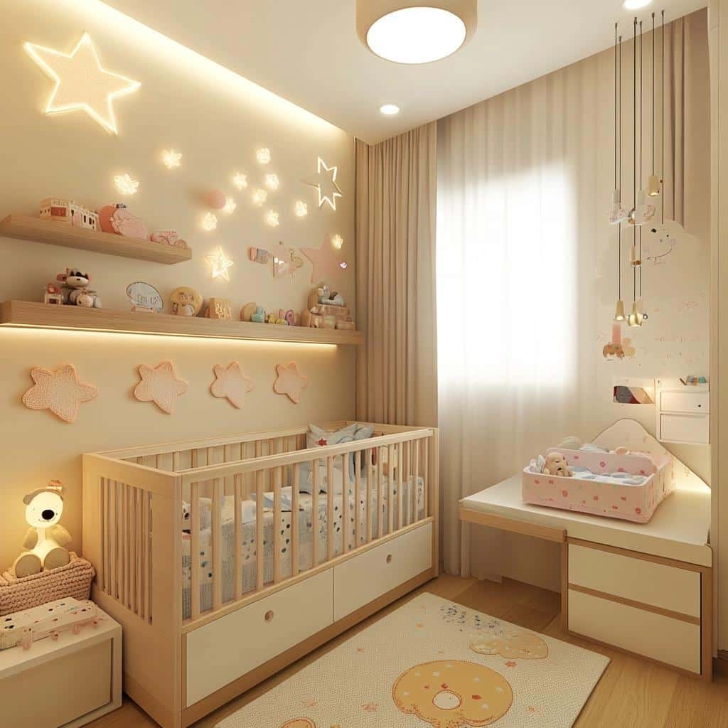 Quarto bebe pequeno
