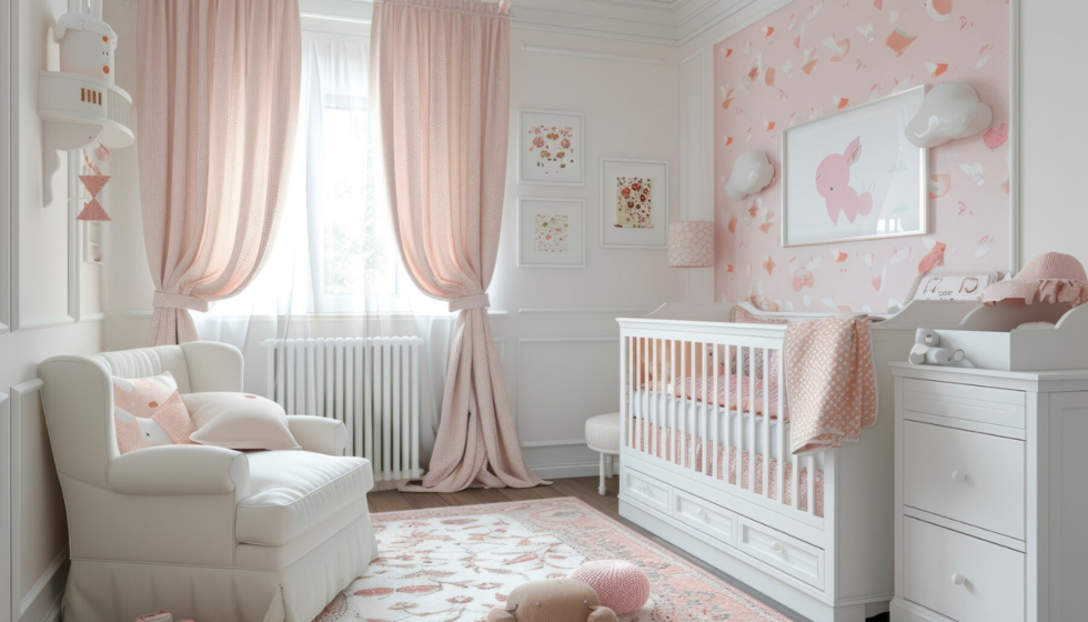 quarto bebê princesa para menina — foto 13