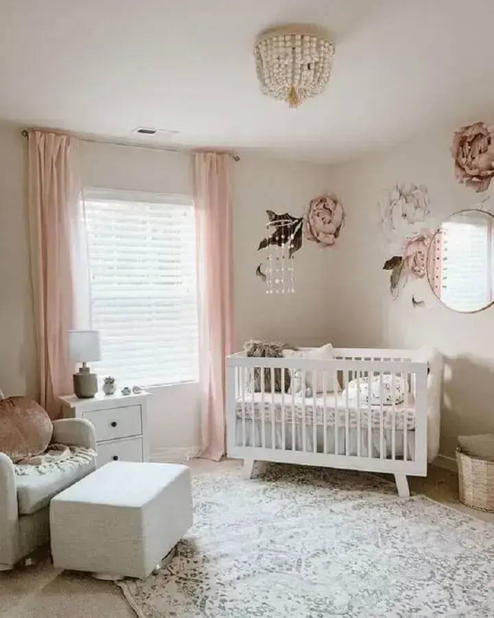 quarto bebê para gêmeos rosa — foto 11