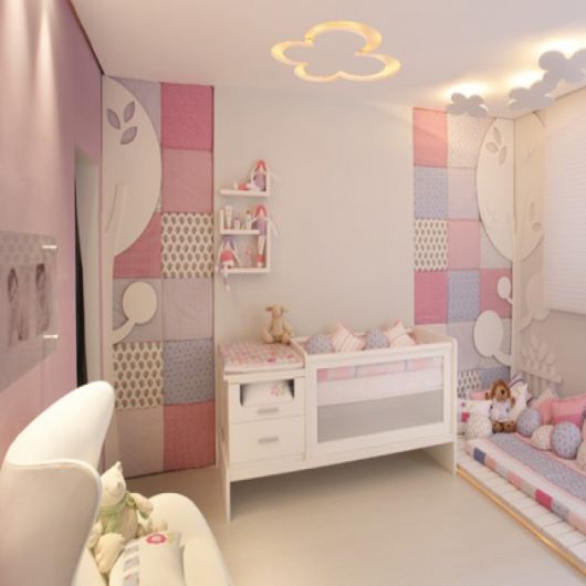 quarto bebê para gêmeos rosa — foto 15