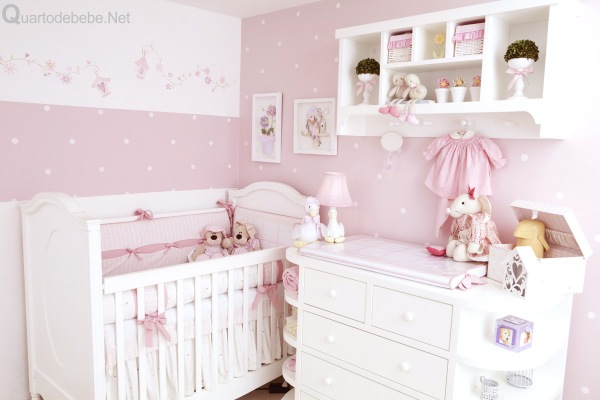 quarto bebê para menina rosa — foto 14