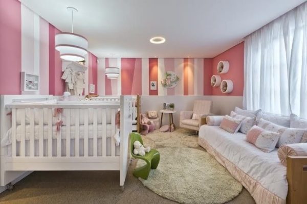 quarto bebê para menina rosa — foto 5