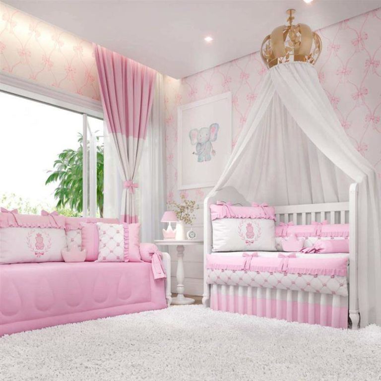 quarto bebê para menina rosa — foto 9