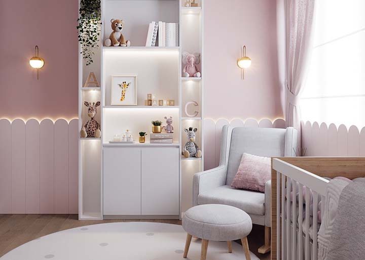 quarto bebê rosa — foto 12