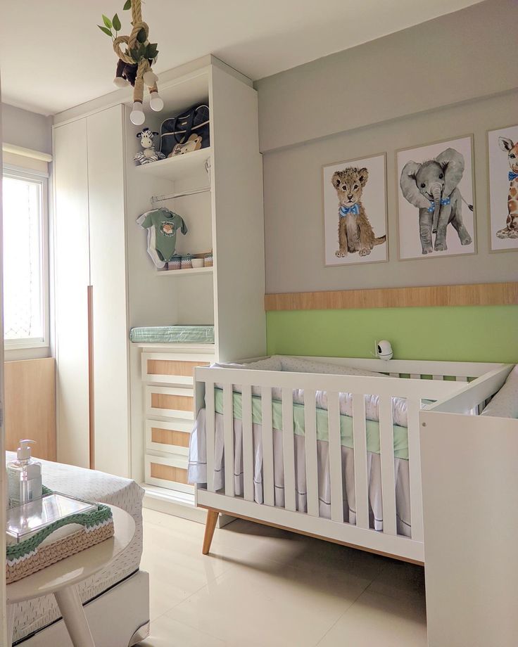 quarto bebê safari para gêmeos — foto 8
