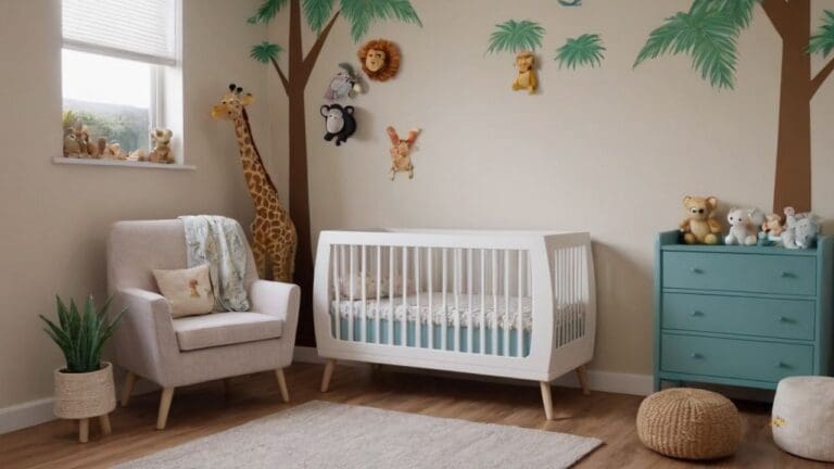 quarto bebê safari para menina — foto 14