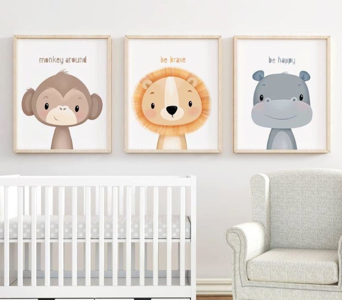 quarto bebê safari para menino — foto 4