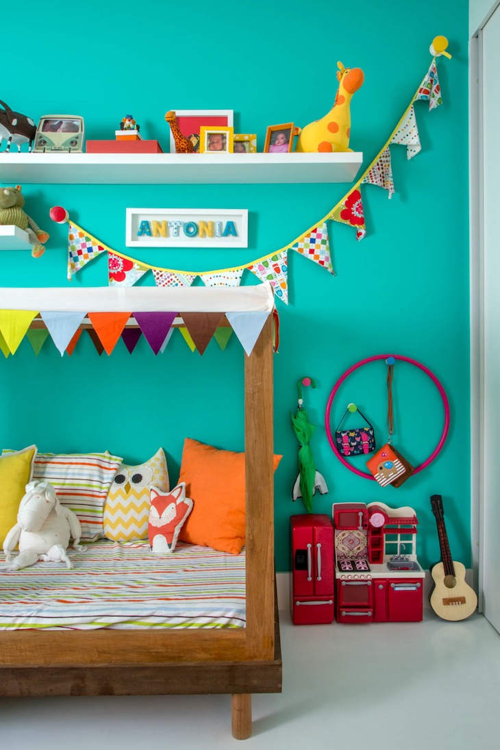 quarto bebê para menina verde