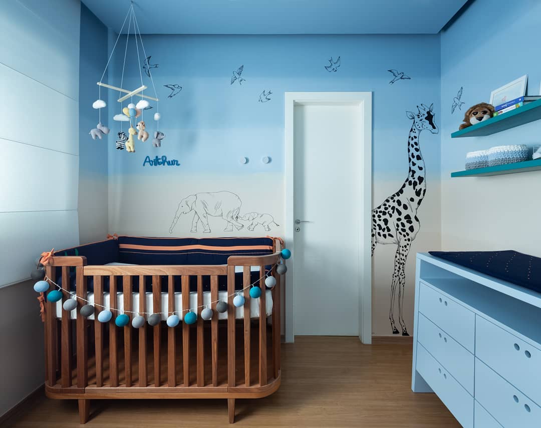 quarto bebê para menino verde — foto 12