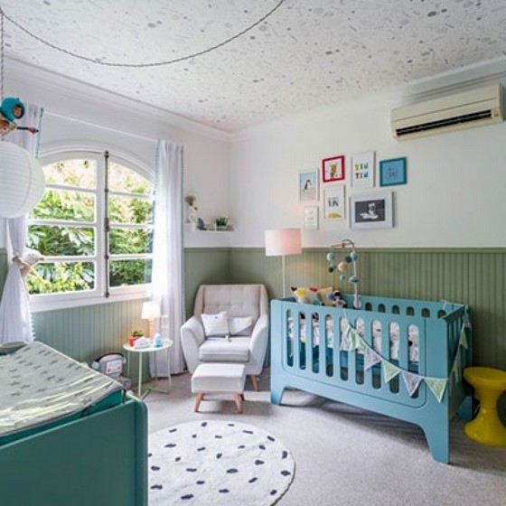 quarto bebê para menino verde — foto 10