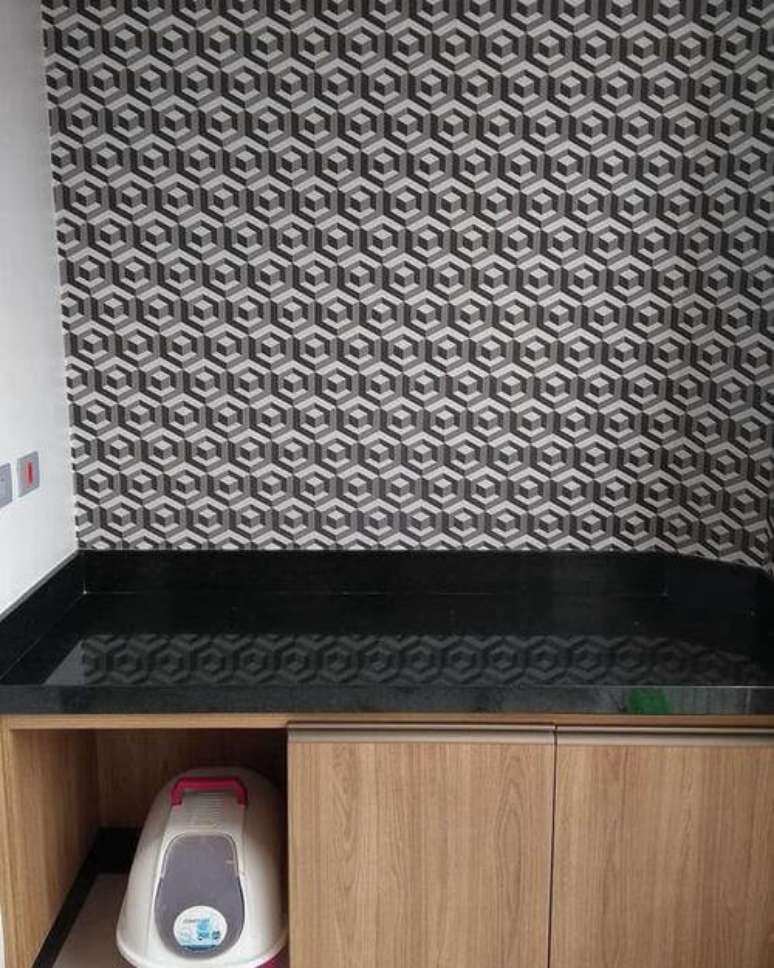 papel de parede 3D para cozinha — foto 3