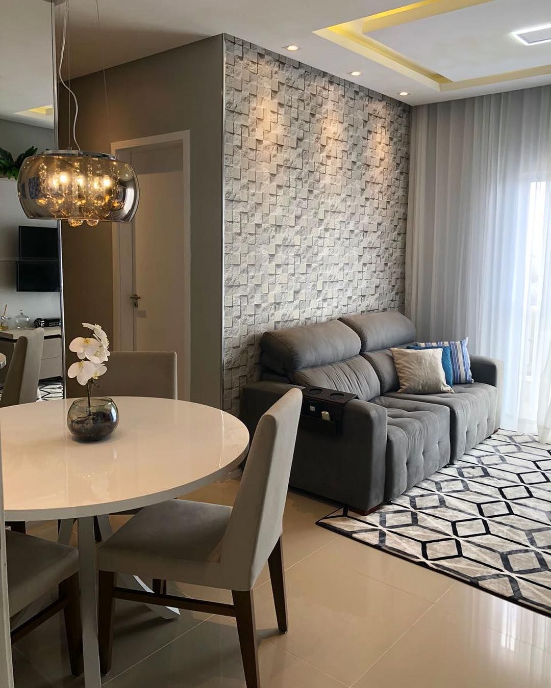 papel de parede 3D para sala — foto 6