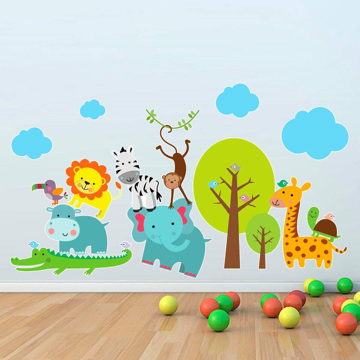 adesivo de parede infantil