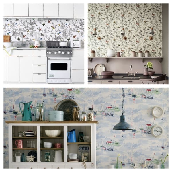 papel de parede lavável para cozinha — foto 11