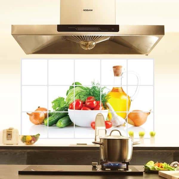 papel de parede lavável para cozinha — foto 14