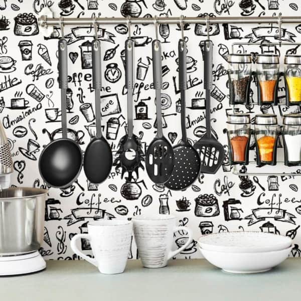 papel de parede lavável para cozinha — foto 6