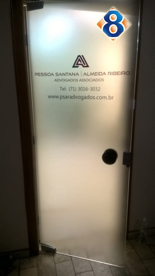 adesivo para porta de vidro — foto 3