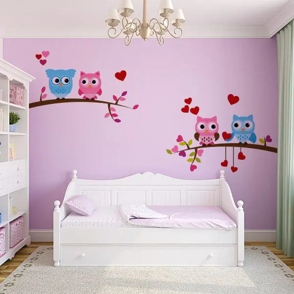 adesivo de parede para quarto de menina — foto 2