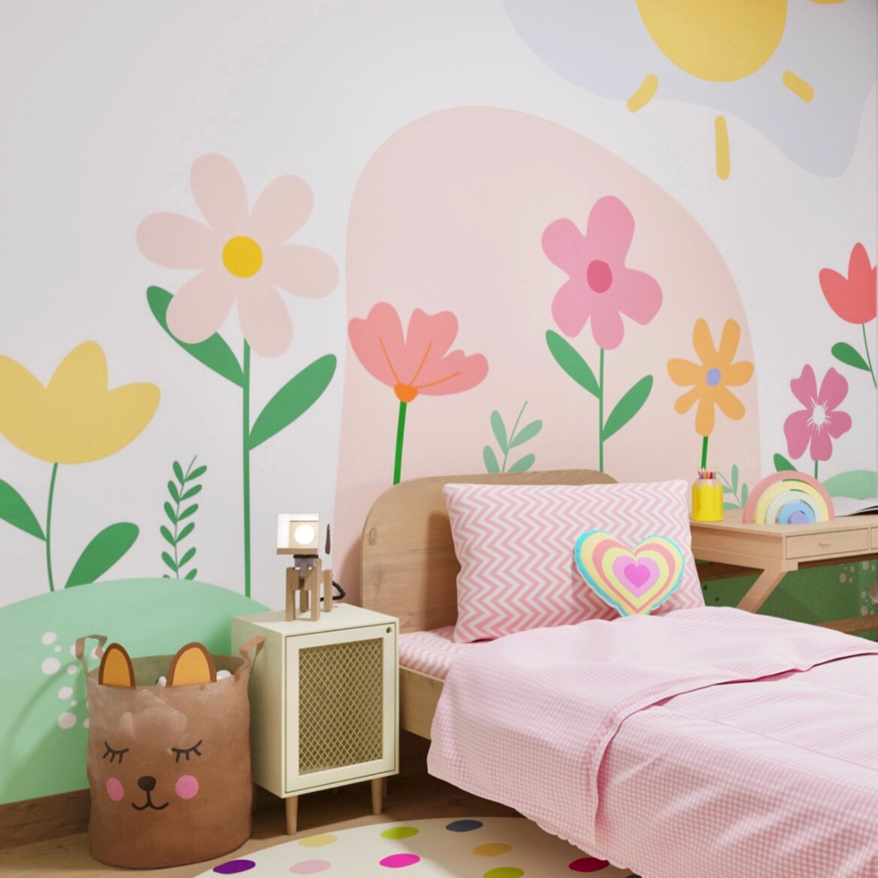 adesivo de parede para quarto de menina — foto 3