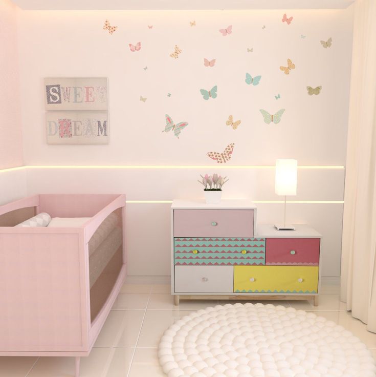 adesivo de parede para quarto de menina — foto 4