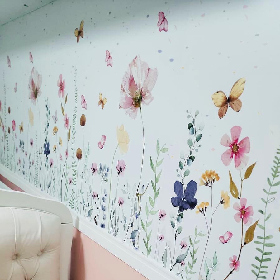 adesivo de parede para quarto de menina — foto 10