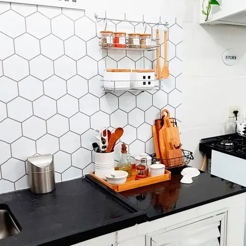 papel de parede vinílico para cozinha — foto 14
