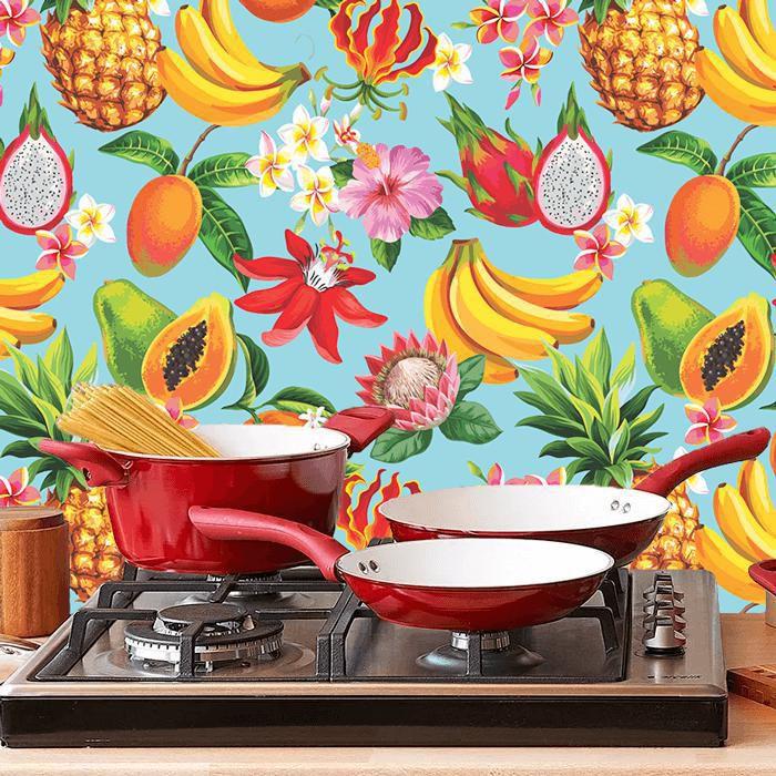 papel de parede vinílico para cozinha — foto 3