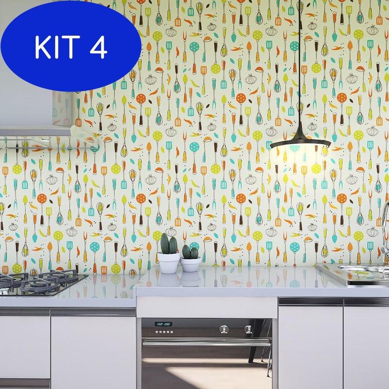 papel de parede vinílico para cozinha — foto 4