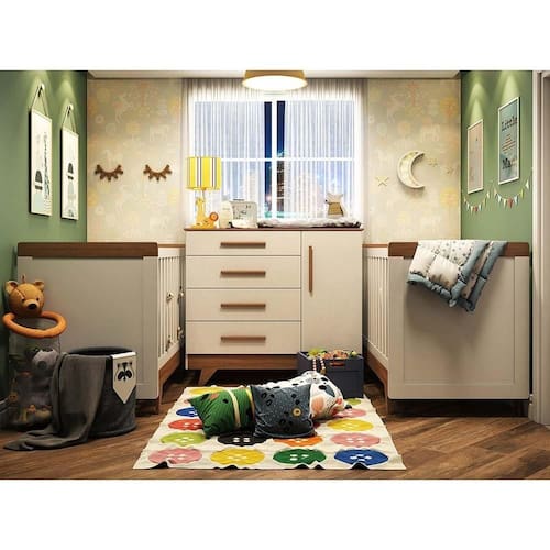 quarto bebê para gêmeos mdf — foto 2