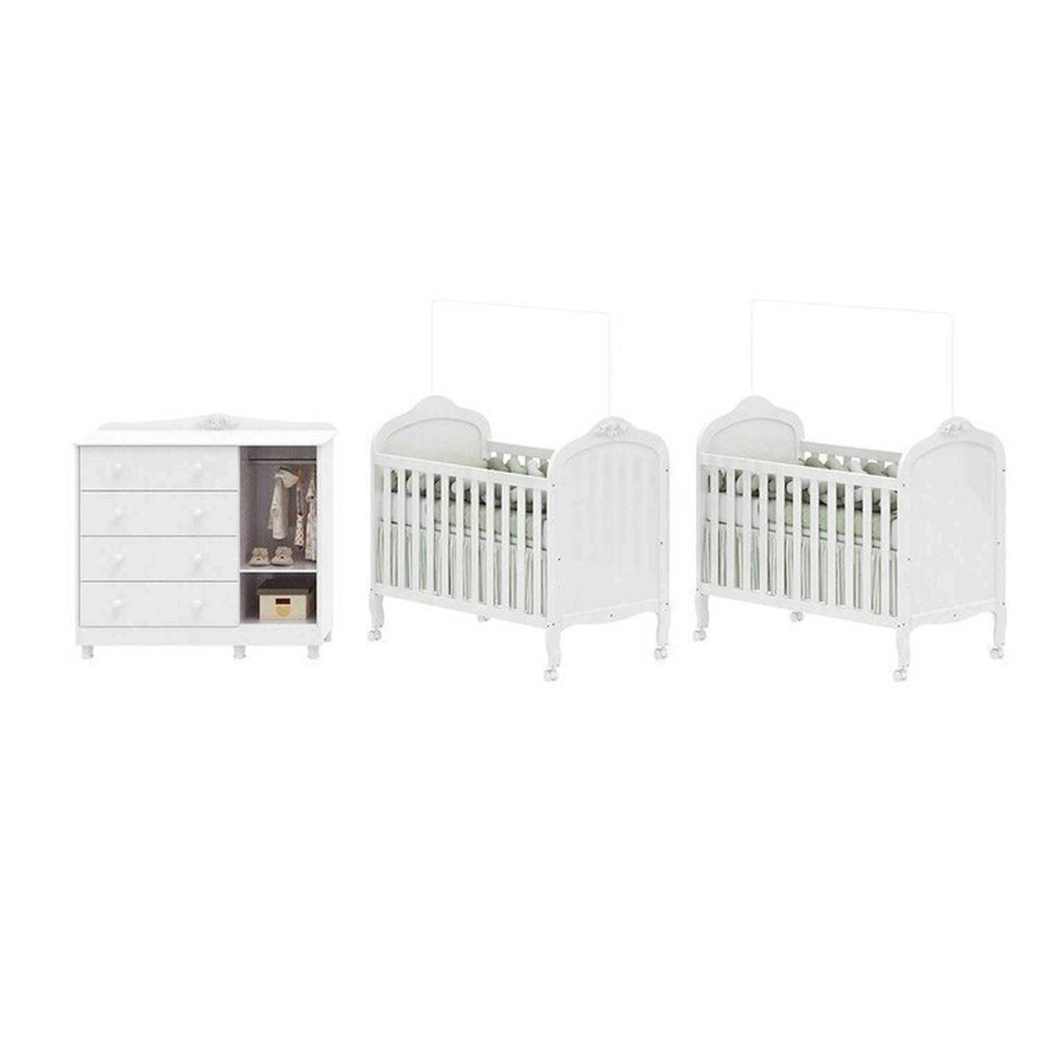 quarto bebê para gêmeos mdf — foto 8