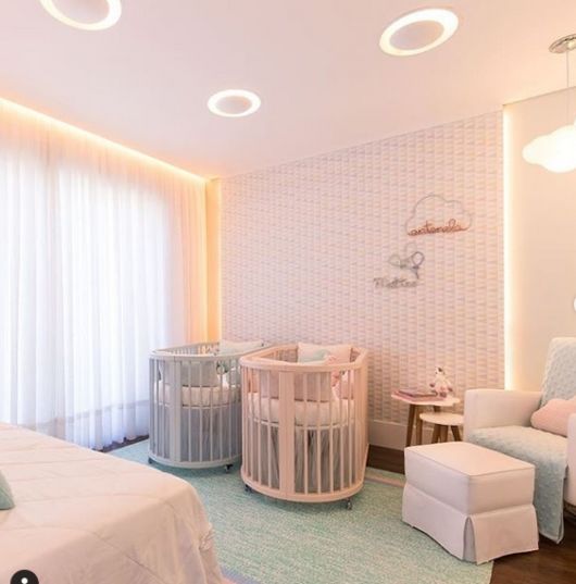 quarto bebê para gêmeos pequeno — foto 13