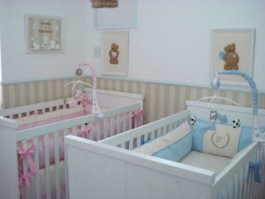 quarto bebê para gêmeos pequeno — foto 14