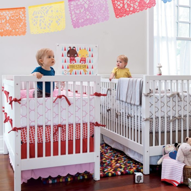 quarto bebê para gêmeos simples — foto 11
