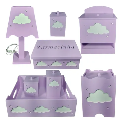 quarto bebê para menina mdf — foto 14