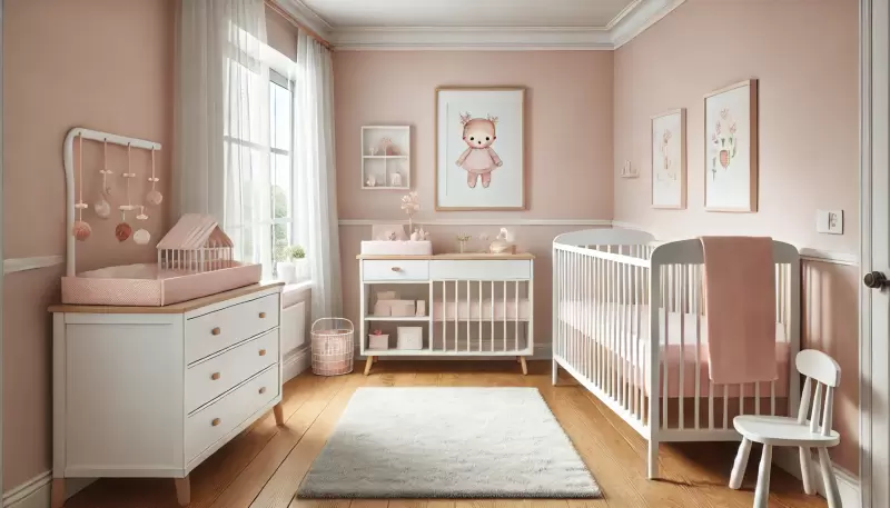 quarto bebê para menina pequeno — foto 2