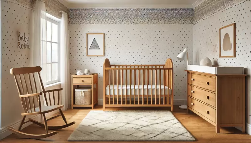 quarto bebê para menina simples — foto 3